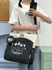 Bolso bandolera de dibujos animados para tutorías de comercio exterior, bolsa de tutoría para estudiantes, bolso de hombro de gran capacidad, bolso tote de moda