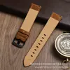 Adecuado para Huawei Watch Gt4/Gt3 Smart Watch con Cadena de Reloj de Cuero Retro Crazy Horse para Xiaomi Samsung