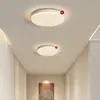 Lámpara de Dormitorio de Espectro Completo LED Protección Ocular Lámpara de Entrada Pasillo Corredor Lámpara de Balcón Redonda Guangdong Zhongshan