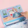 Caja Mágica Magnética de Niña Antigua Princesa Libro Silencioso Magnético Caja de Regalo Traje Niña Pintura Pegatinas Juguetes Educativos