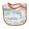 Baberos Impermeables de Algodón para Bebés de 0 a 3 Años con Broches, Toalla Salivadera para Bebé de 3 Capas, Productos para Niños para Prevenir el Regurgite