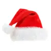 Navidad Brillante Gorro de Navidad Suministros de Decoración Tejido de Punto Adultos Niños Gorro Rojo Accesorios para Disfrazarse