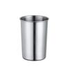 Vaso Sencillo de Acero Inoxidable para Bebidas Frías Estilo Industrial Vaso para Té con Leche y Jugo Logotipo Imprimible Vaso Práctico de Acero Inoxidable para Bebidas Frías