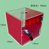 Caixa de Produto Defeituoso de Acrílico Transparente Fábrica Linha de Montagem Caixa de Resíduos Caixa de Armazenamento de Produto Defeituoso com Trava Reciclagem Le De Zhu