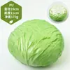 Adereços de vegetais de simulação modelo de vegetal de simulação folhas de alface falsas brócolis repolho adereços de supermercado frutas e vegetais crianças