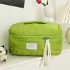 Nuevos Productos de Cuidado de la Piel 2025 Ins Gran Capacidad Simple Portátil Lindo Color Caramelo Bolsa de Cosméticos Bolsa de Almacenamiento para Viaje de Mujeres