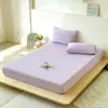2026 Nuevo Modelo Seda de Hielo Seda Refrescante Nylon Sábana Bajera Individual Juego de Sábanas Juego de Tres Piezas 48*74cm Funda de Almohada Una