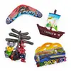 Fábrica de origen Imanes de resina con relieve 3D para refrigerador, Souvenirs turísticos culturales y creativos de monumentos de ciudades 3D, Regalos personalizados
