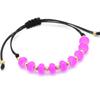 Pulsera de Hilo para Mujer, Nuevo Color, Cuentas Dulces, Linda, Estilo Chica, Ábaco de Vidrio, Cuentas, Pulsera Ajustable DIY, Joyería