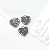 Accesorios DIY de aleación 19x19mm colgante de corazón hueco cadena para teléfono móvil collar pendiente cadena para pantalones accesorios de joyería venta al por mayor