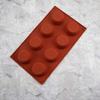 8 moldes de silicone para bolo mafen, forma para tigela, copo, gelatina, ferramenta de confeitaria faça você mesmo, tomada de fábrica