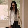 Cárdigan Dai Jia Wen Primavera/Verano de Modal para Mujer, Tejido de Lana y Seda Estilo Coreano Agradable al Tacto, Top Ligero con Botones