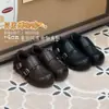 Mollykiki Zapatos Birkenstock de Pana con Hebilla Retro para Mujer Temporada de Invierno 2025 Nuevos Mocasines Cálidos Casuales