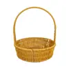 Cesta de Envio Transfronteiriço para Lanches Especiais, Cesta de Frutas, Cesta Criativa de Doces para Mesa, Cesta Redonda Pequena Doméstica para Lanches