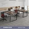Escritorio de Oficina Escritorio de Oficina Hogar Gabinete con Cajones Mesa para 2 Personas Combinación de Mesa y Silla Mesa Moderna Simple