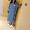 Pijama de manga larga para primavera y otoño transfronterizo talla extra rayado de Princesa Bata de noche Ropa Sweet Home outlet de fábrica
