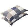 Almohada de masaje SPA de algodón tejido con enlace exclusivo no se colapsa protección del cuello estudiante hotel alojamiento temporal hogar almohada