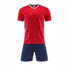 2026 Nueva Uniforme de Fútbol Impresión 3D Estudiante Adulto Competición Entrenamiento Equipo Uniforme Transpirable Manga Corta Conjunto de Shorts Venta al por Mayor