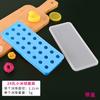 Forma de Bolo da Lua Bandeja de Gelo de Silicone Bolas de Gelo Esféricas Gelo para Tangyuan Bola de Gelo 5g Frasco de Cera Tira de Gelo de Açúcar Bandeja de Gelo Espessada