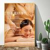 Salão de Beleza Salão de Saúde Pintura Decorativa Personalizada Moxabustão Ombro e Pescoço Fisioterapia Cartaz Clube SPA Loja de Massagem Pintura de Pendurar