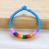 Pulsera de cuerda gruesa estilo étnico para el Festival de los Botes del Dragón, cinco colores, pulsera de color de la suerte para el Festival de Mayo, hombres y mujeres, joyería tejida