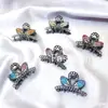 Design Fresco e Romântico de Orelhas de Coelho, Presilha Pequena Exquisita para Meninas, Prendedor Pequeno, Acessório de Cabelo Lateral, Presilha para Franja, Acessórios de Cabelo para Mulheres