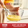 Recipiente para aquecimento no micro-ondas, tigela de vidro transparente, resistente a altas temperaturas, de grau alimentício, adequado para cozinhar no vapor, assar e bater ovos