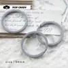 Accesorios para Joyería DIY Anillo de Hierro Pintado Colorido Anillo de Conexión Colgante para Llavero Aleación Colgante Hecho a Mano Material de Colgante al por Mayor