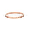 Pulsera de anillo de diamante B caliente transfronteriza para amantes de acero de titanio 18k moda lujo pulsera en stock