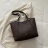 Bolso cubo, gran capacidad, bolso popular para mujer, nuevo bolso tote de moda, moderno y versátil, bolso de hombro casual para el día a día