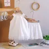 Ropa infantil transfronteriza verano nuevo estilo conjunto de dos piezas lindo de manga corta para bebé niña muñeca