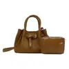 Bolsa de Mão Coreana Bolsa de Palha Feminina 2026 Primavera Novo Estilo Cesta de Piquenique Bolsa Tote Sensação de Alto Padrão Bolsa de Ombro Único Transversal