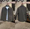 Moda casual de otoño versátil de alta gama elegante diseño a cuadros moderno genial y elegante chaqueta para hombre
