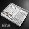 Juego de Cubiertos de Acero Inoxidable 304 Transfronterizo para Uso Doméstico, Juego de 12 Piezas de Cuchara y Palillos Estilo Coreano, Juego de 6 Cucharas y 6 Palillos Caja de Regalo Venta al por Mayor