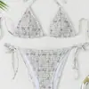 Bolsa Triangular Nueva de Fábrica Traje de Baño para Mujer en stock Bikini Sexy de Tres Puntos Traje Transfronterizo