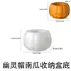 Chapéu de Mago Fantasma Pote de Armazenamento de Abóbora Molde de Silicone Suporte de Vela de Abóbora de Halloween Molde de Gesso