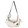 Bolso Cruzado Simple al por Mayor, Bolso Tipo Dumpling Casual de Gran Capacidad para el Día a Día, Bolso Versátil para Ciclismo, Bolso de Hombro de Moda para Viajes para Mujeres