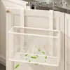 Estante de Almacenamiento para Puerta de Gabinete Montado en Pared Set Completo de Utensilios de Cocina Caja de Condimentos para Jengibre y Ajo Cesta Colgante para Verduras Artefacto Sin Taladro