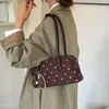 Axila 2026 Bolinhas Temperamento de Boliche Design Nicho Bolsa Feminina Almofada Bolsa de Grande Capacidade Estilo Coreano Nova Moda