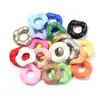 Flecos Acrílicos Encaje por Niveles Perlas Agujero Vertical Cuentas para Hilo Cuentas para Bolígrafo Cadena para Teléfono Colgante DIY Lote Mixto Multicolor