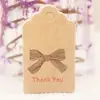 Estilo Múltiplo 5x 3cm Cartão de Papel Kraft Pequena Etiqueta DIY Agradecimento Retro Cartão para Presente Joias