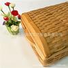 Cesta de madeira tecida à mão, cesta de armazenamento sem vime, caixa de armazenamento, artigos domésticos de hotel, caixa de madeira