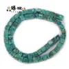 Cuentas Cuadradas de Turquesa Imperial de 6 mm Cuentas Cuadradas Sueltas Accesorios para Joyería DIY Cuentas Cuadradas Semiacabadas Venta al por Mayor