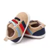 Tênis de Bebê Estilo Primavera 0-1 Ano Solado de Borracha Casual Antiderrapante Sapatos para Caminhada de Bebê Bz2273
