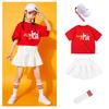 Traje Infantil Hip-hop Niñas Cheerleading Street Dance Traje de Moda Traje de Actuación Estilo Chino para Niños Equipo de Cheerleading