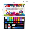 Conjunto de Tinta Facial e Corporal Mais Vendido no Exterior, Materiais de Pintura Corporal Cosplay Pintados à Mão, Tinta Infantil Fácil de Limpar