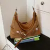 Bolsa de Mão de Alta Qualidade Estilo Vintage Novo 2026 Moda Feminina para o Dia a Dia Ombro Transversal Bolsa de Bolinho