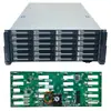 Chassi de Servidor 4U-X4424 Armazenamento de 24 Discos Backplane Hot-Swappable Placa-mã de Via Dupla Atx/Fonte de Alimentação Redundante
