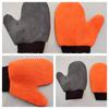 Nuevos guantes de polar coral para el pulgar, suministros de limpieza para automóviles, toalla de lavado de automóviles engrosada de doble cara, herramientas multifuncionales para lavado de automóviles con forma de pata de oso