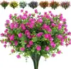 Atacado do Fabricante Plantas Verdes Artificiais Eucalipto Camélia Floreira Externa Arranjo de Flores Flores Plásticas Decorativas Plantas Verdes Simuladas